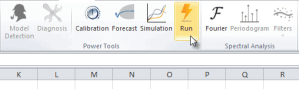 MC simulation icon in NumXL Toolbar