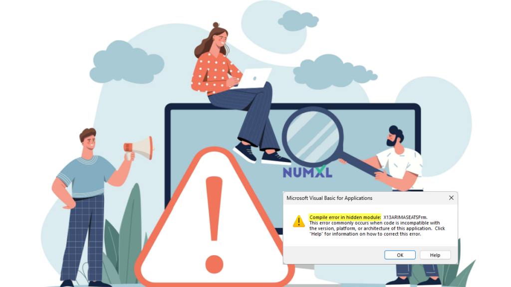 Microsoft Visual Basic for Application: Compile error in hidden module