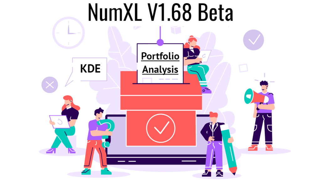 Featured image for the launch of NumXL V1.68 Beta blog with the text "NumXL V1.68 Beta".